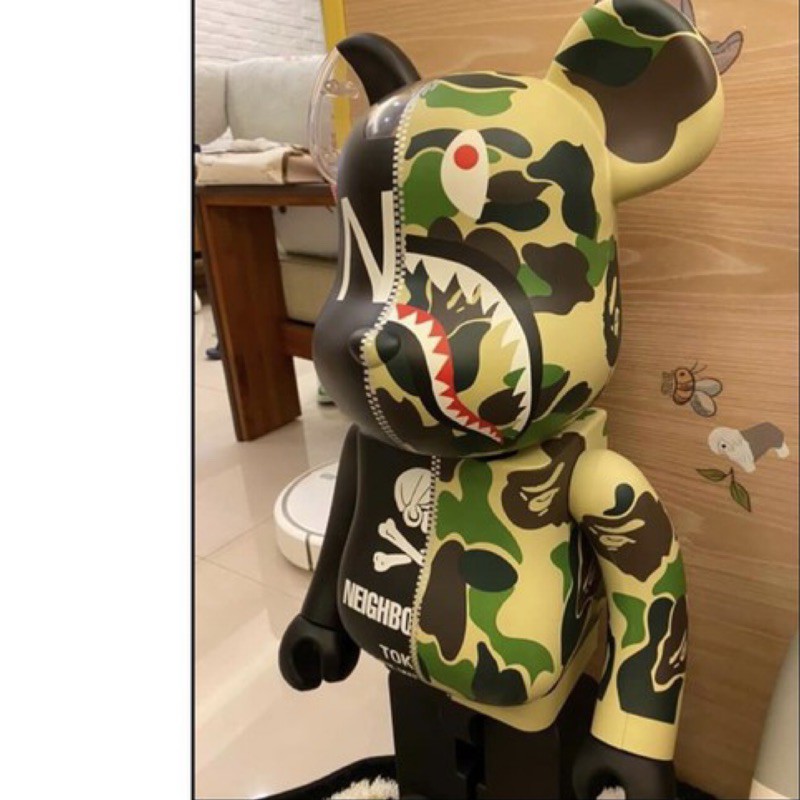 Be@rbrick 1000% bearbrick be@rbrick neighborhood ape bape | 蝦皮購物