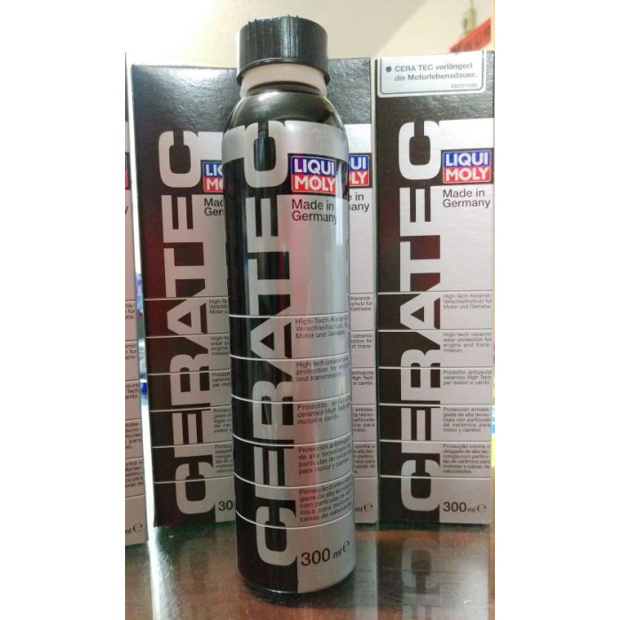 淨靓小舖  LIQUI MOLY 引擎瓷化保護劑 CERA TEC 300ml 引擎陶瓷保護油精 福士 紅線 LM