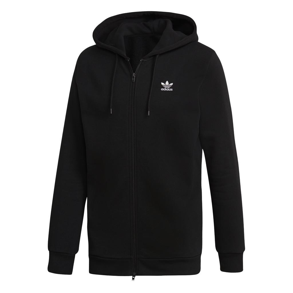 🚀UrTYPE🚀 正品 愛迪達 Adidas Logo Zip Hoodie 鋪棉 連帽外套 夾克 DN6016