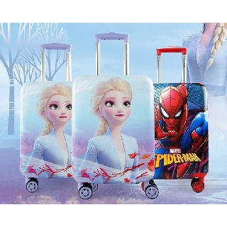 【  J.L 】最新款18吋❤️免運費-正版授權 最新款迪士尼冰雪奇緣艾莎蜘蛛人 兒童ABS+PC登機拉桿行李箱/旅行箱