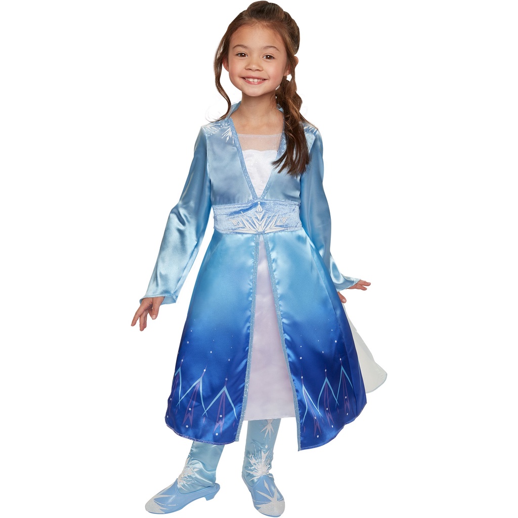 預購❤️正版❤️美國專櫃 冰雪奇緣 frozen 艾莎公主 小洋裝 兒童 ELSA 女童 裝扮服 萬聖節 聖誕節 造型服