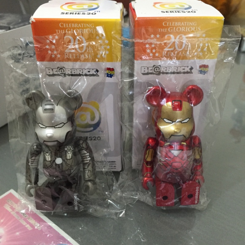 Be@rbrick 20代 鋼鐵人套組