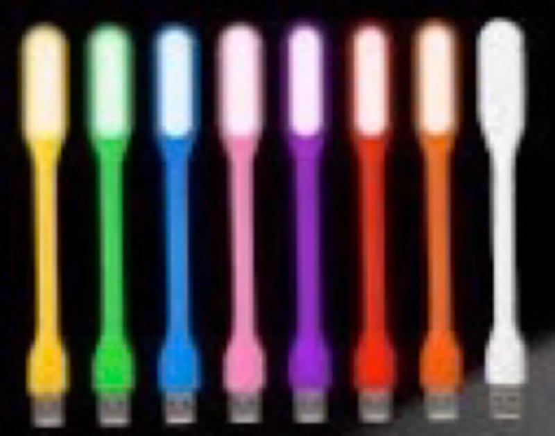 小米燈 LED燈條 折疊燈 Led燈 隨插即用 顏色隨機 小夜燈 迷你燈 小米小夜燈 USB 行動電源 燈條