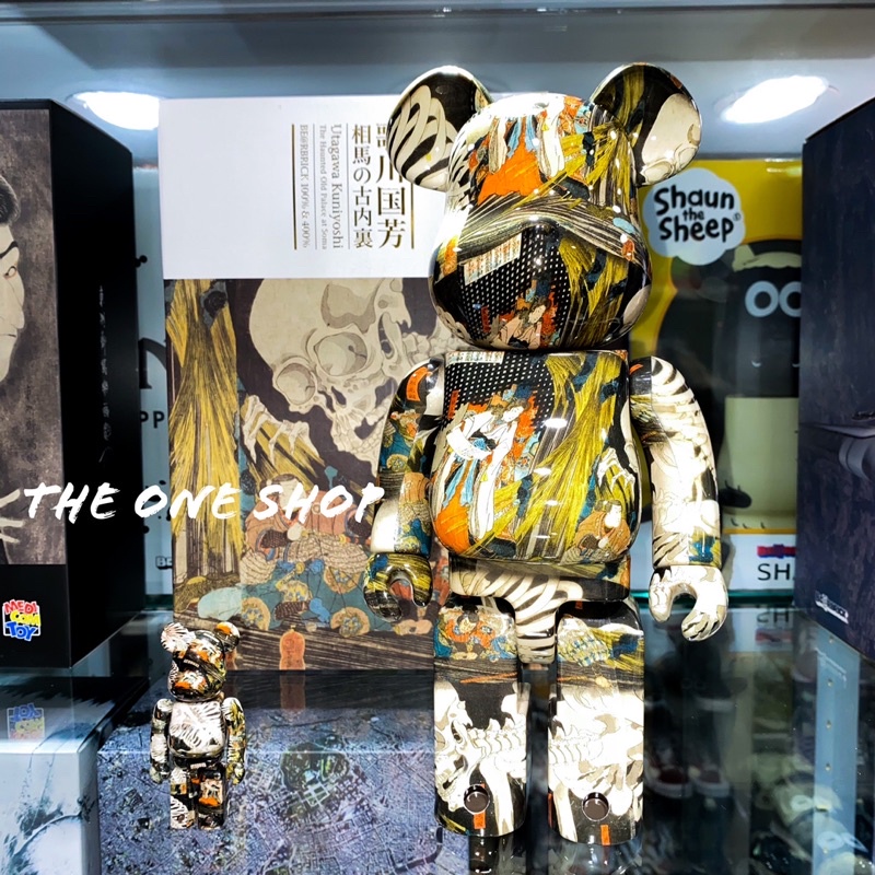 TheOneShop BE@RBRICK 歌川国芳 相馬の古内裏 歌川國芳 相馬的古內裏 庫柏力克熊