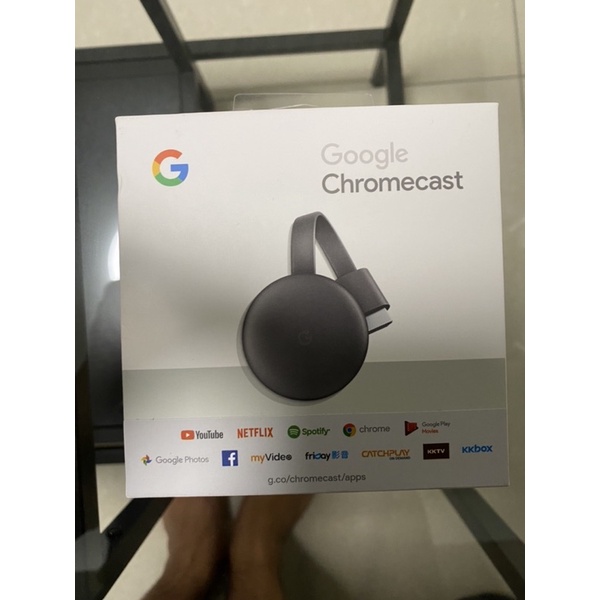 Google Chromecast 第三代 2021年出廠 電視棒 HDMI 媒體撥放器