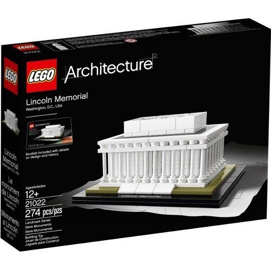【積木樂園】樂高 LEGO 21022 建築系列 林肯紀念館
