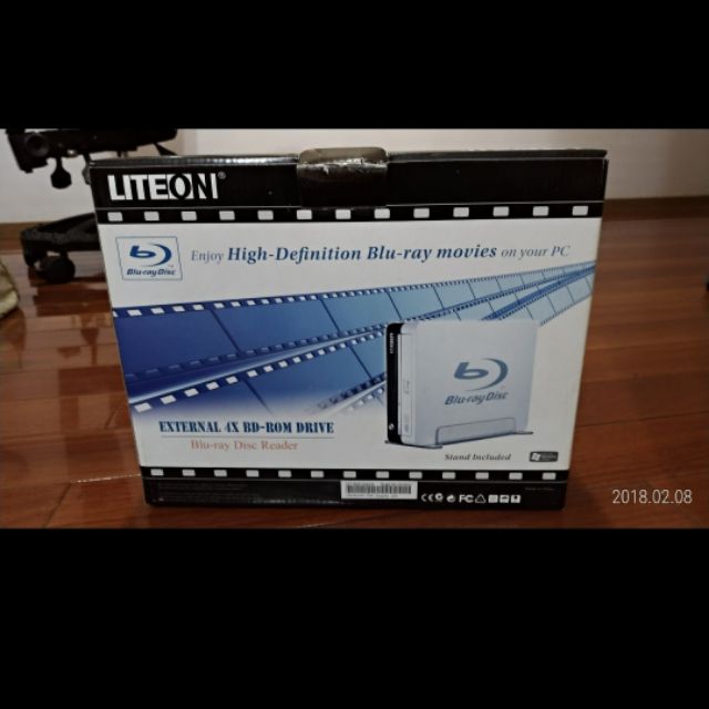 Liteon external4xBD-ROMDrive high definition blu-ray藍光機面交免運