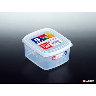 =BONBONS=日本 NAKAYA 食品用保鮮盒900ml K122(B) 日本製 可微波 保鮮盒