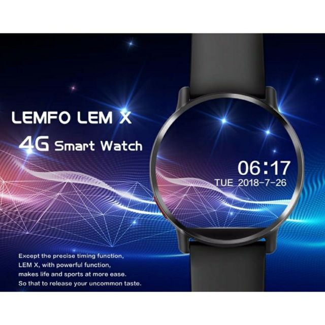 〘週末免運〙LEMFO LEM X 4G  頂配版 smart watch 智慧型手錶