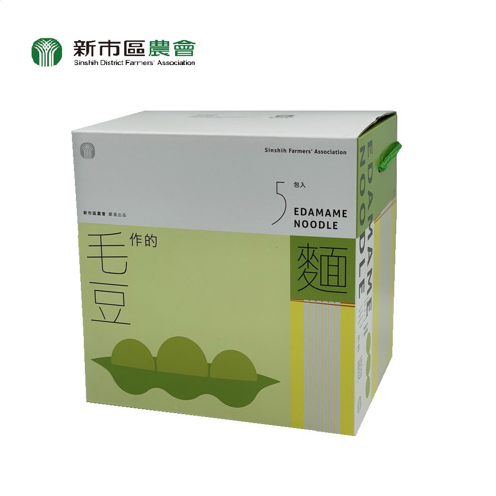 新市區農會 毛豆拌麵5包 盒 台灣農漁會精選 蝦皮購物
