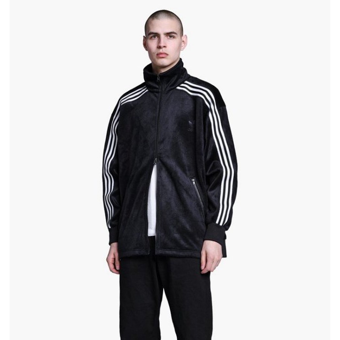 Adidas Velour BB Track Top 黑色外套| 蝦皮購物