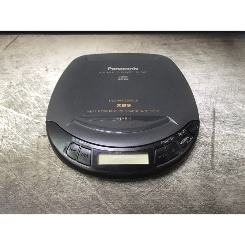 Panasonic SL-S125 早期CD隨身聽 請當故障品購買 便宜賣