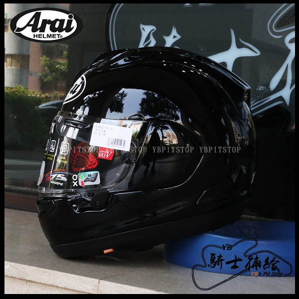 Yb騎士補給 Arai Rx 7x 素色black 黑亮面全罩安全帽rx7x Snell 蝦皮購物