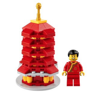 【積木樂園】樂高 LEGO 6349570 6361096 樂高人偶祈福塔 寶塔 中國傳統節慶系列