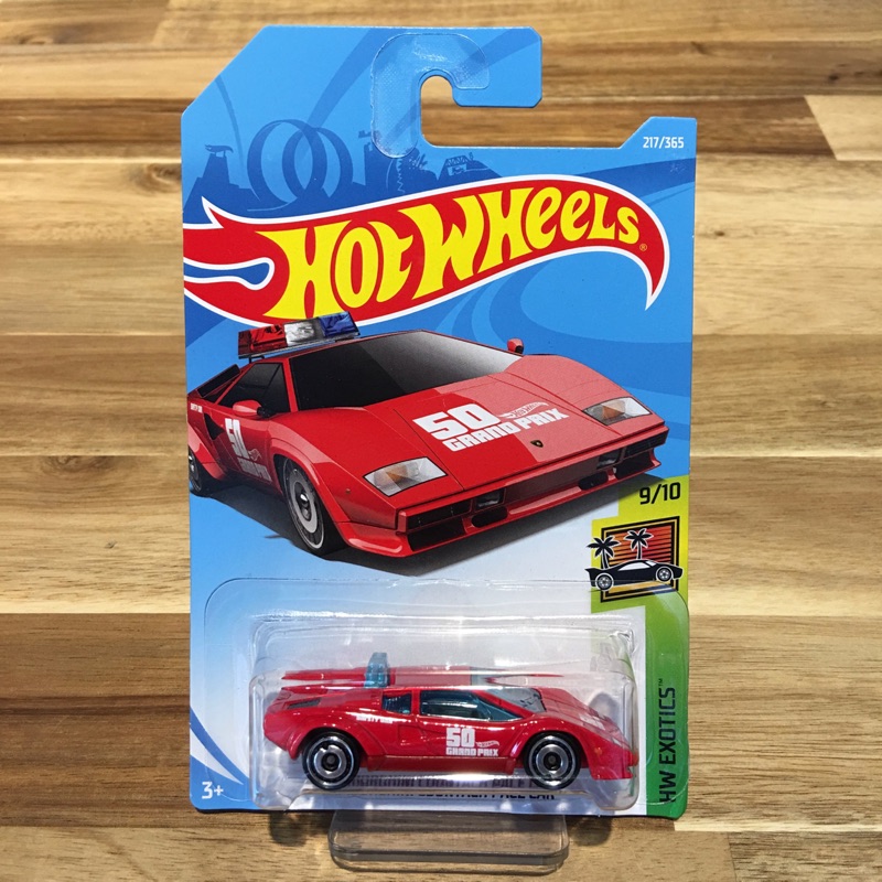lamborghini countach hot wheels 2018