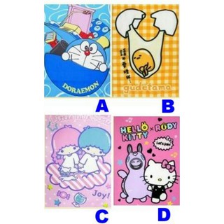 =YvH= 台灣製刷毛毯 KITTY RUDY小馬雙子星 Kikilala 100X150CM 冷氣毯/小涼被/車用薄毯
