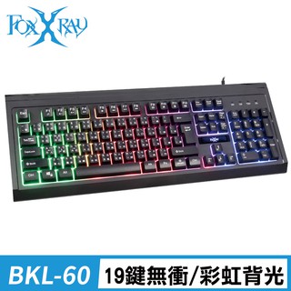 FOXXRAY 灰燼戰狐電競鍵盤(BKL-60) 現貨 廠商直送