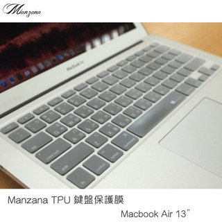 Manzana Macbook Air 13、15 (Retina) M1 M2 TPU 透明鍵盤保護膜 喵之隅