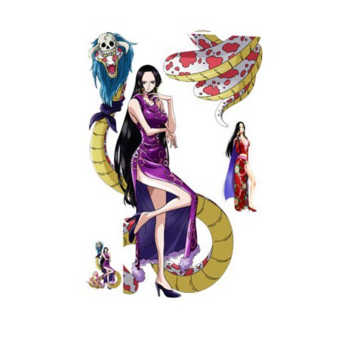 現貨 壁貼牆貼蛇姬女帝主題航海王海賊王王下七武海one Piece 客廳餐廳臥房玄關牆壁喬喜屋 蝦皮購物