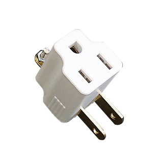 明家Mayka SL-175 3轉2轉接器90度 變換插頭(3P轉2P新安規1650W防火材質) 現貨 廠商直送
