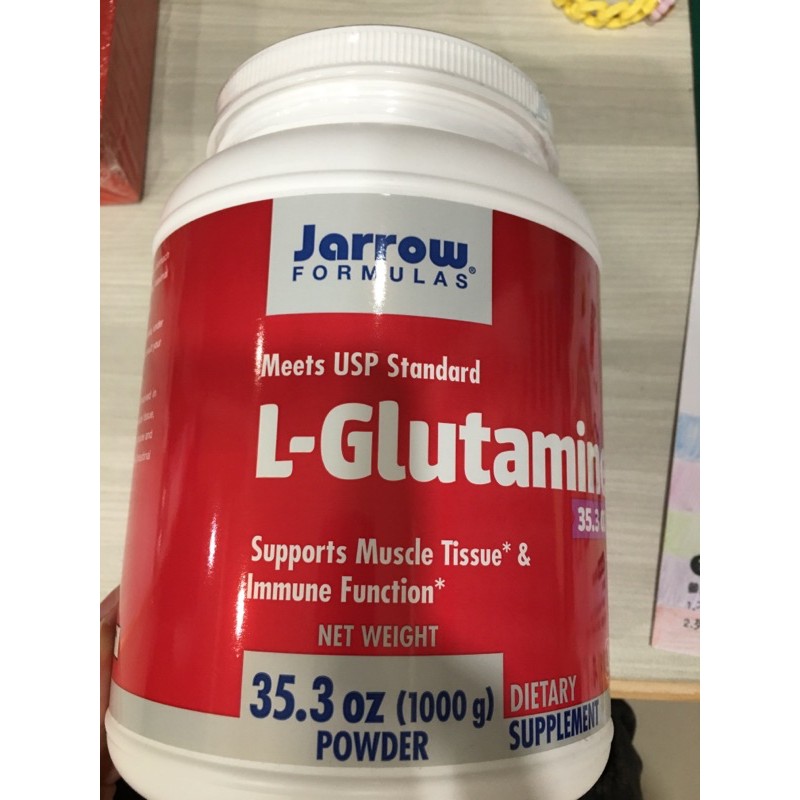 健身營養品*美國熱銷現貨Jarrow Formulas L-Glutamine左旋麩醯胺酸(1公斤)大包裝