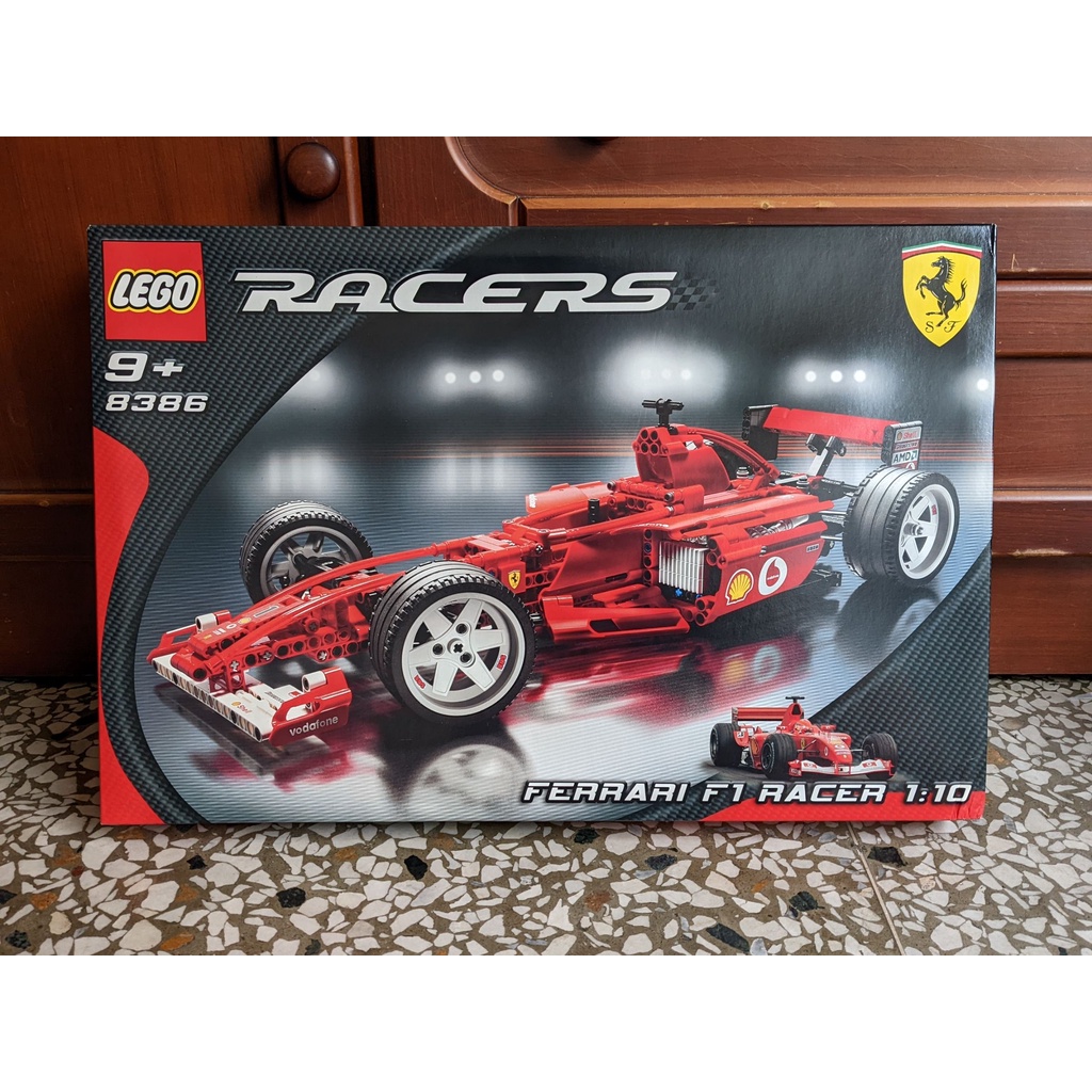 LEGO ferrari 8386 1:10 Ferrari 法拉利 F1 賽車