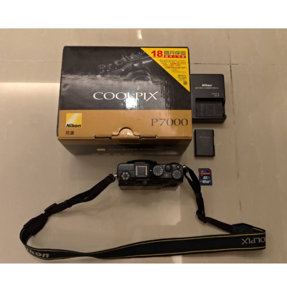 (可面交)Nikon Coolpix P7000 類單 類單眼 相機 尼康 數位相機 原廠電池 充電組 二手優質品