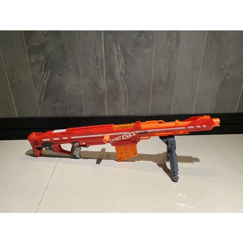 Nerf巨彈 橙機 狙擊 Nerf Centurion Mega Toy Blaster   9.9成新 儘量面交（台中