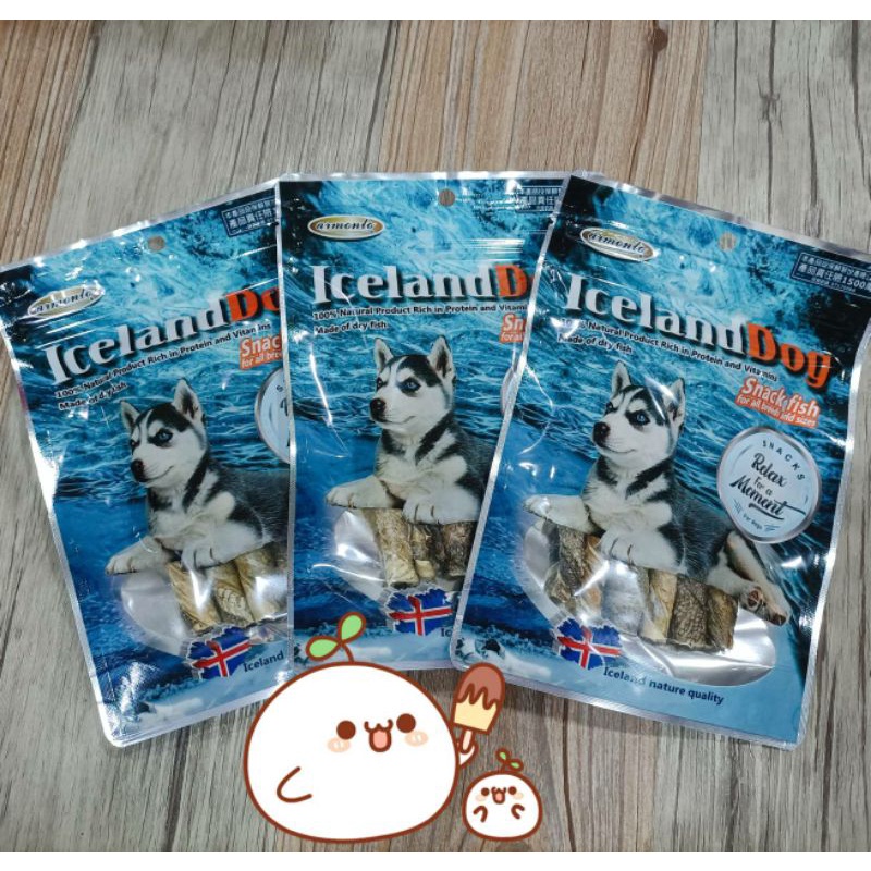 👑冰島原味耐咬鱈魚棒 凍乾 寵物凍乾 狗零食 點心 獎勵