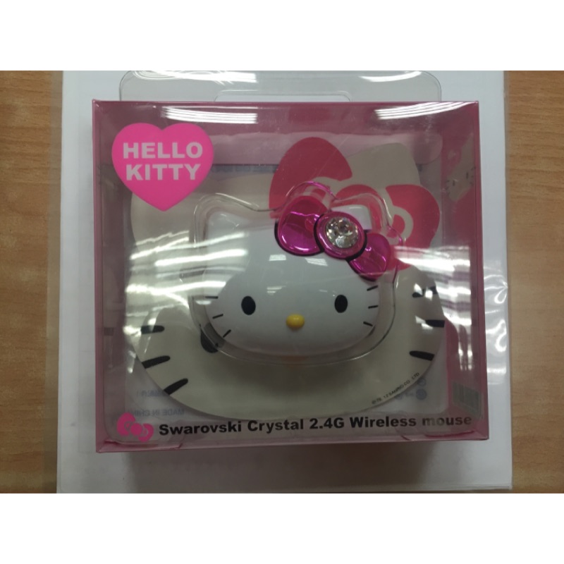 Hello kitty 晶鑽無線滑鼠