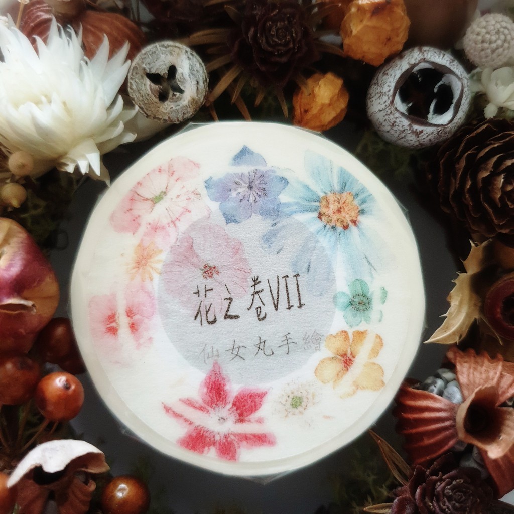 仙女丸花之卷vii和紙膠帶 蝦皮購物