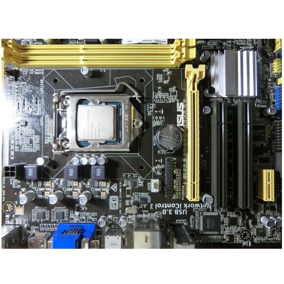 ASUS H81M-C-BM6AD-DP主機板不含cpu 1150脚位