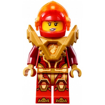 ［想樂］全新 樂高 Lego NEX133 未來騎士 Macy Pearl Gold Armor (72003)