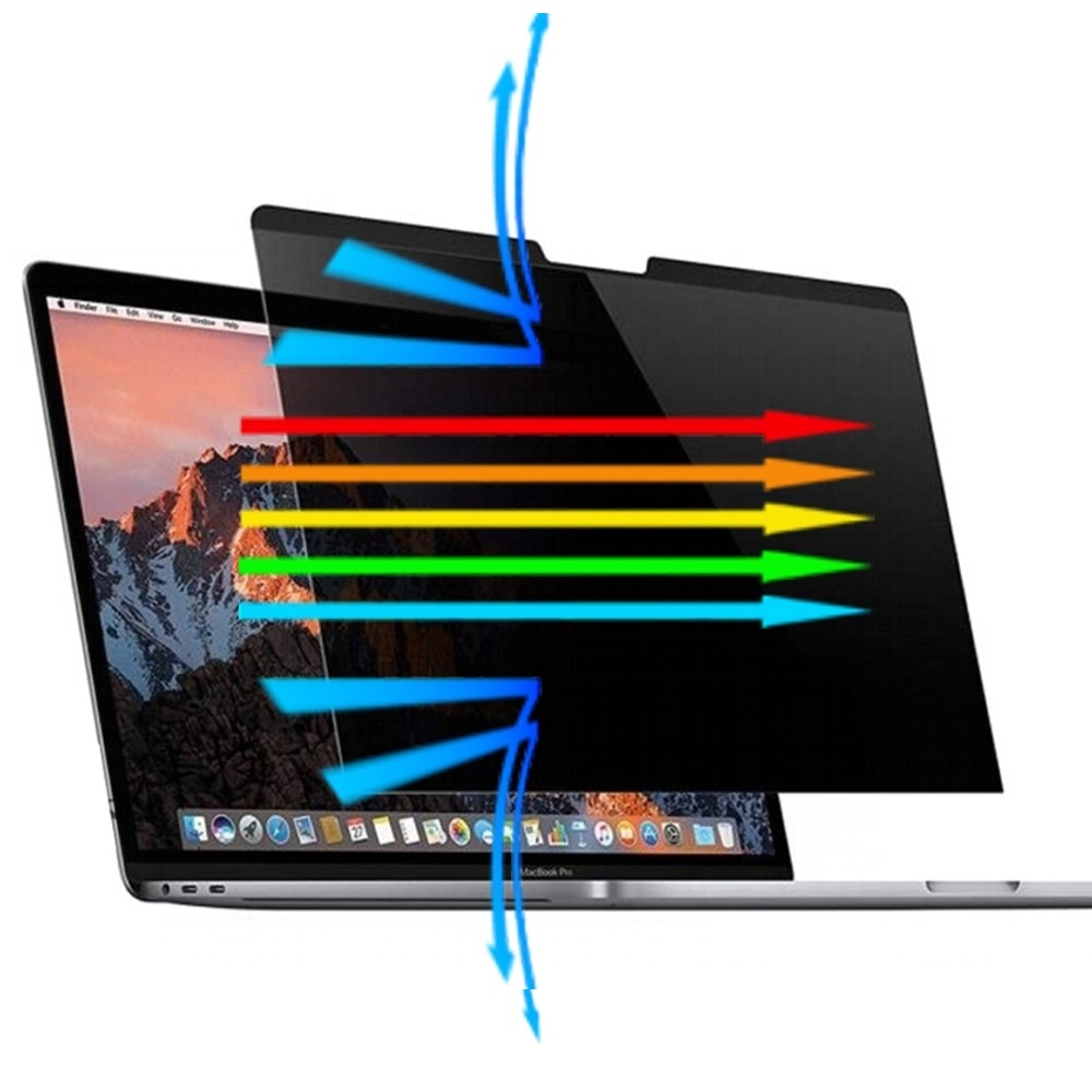【Ezstick】MacBook Air 13吋 磁吸式 防藍光 防窺膜 防窺片 A2179  A2337 含專用收納夾