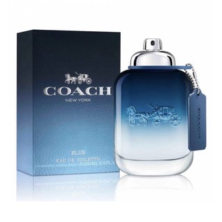 COACH BLUE時尚藍調男性淡香水 40/60/100ml  中味：黑胡椒、海洋調 後味：琥珀、雪松