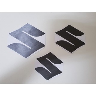 鈴木 suzuki SWIFT SX4 VITARA 前後 標誌 髮絲紋貼膜