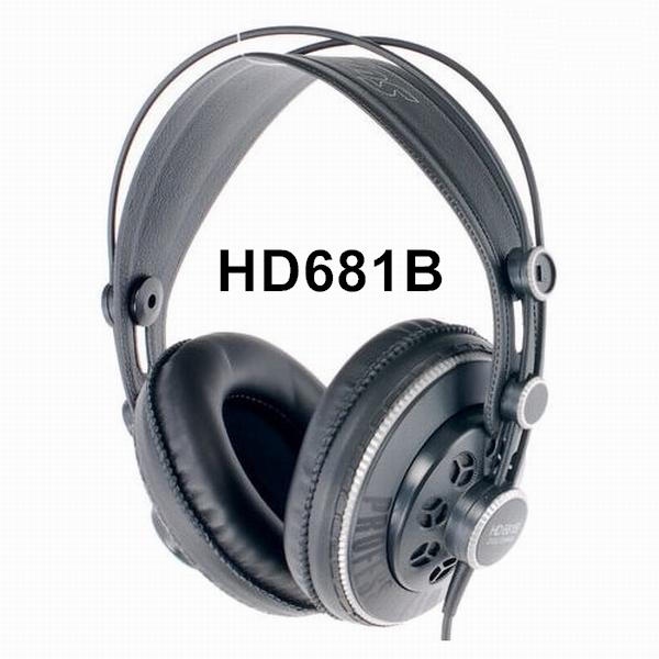 舒伯樂 Superlux HD681B 耳罩式/頭戴式耳機 公司貨 含原廠便攜袋 轉接頭