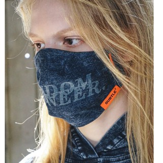 SUBTLE最新丹寧口罩RAWMAD(C) Denim Face Mask時尚有型,騎車 秋冬防疫COVID-19都需要