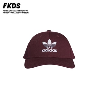 Adidas 愛迪達 Original 三葉草 老帽 鴨舌帽 棒球帽 酒紅 DV0175