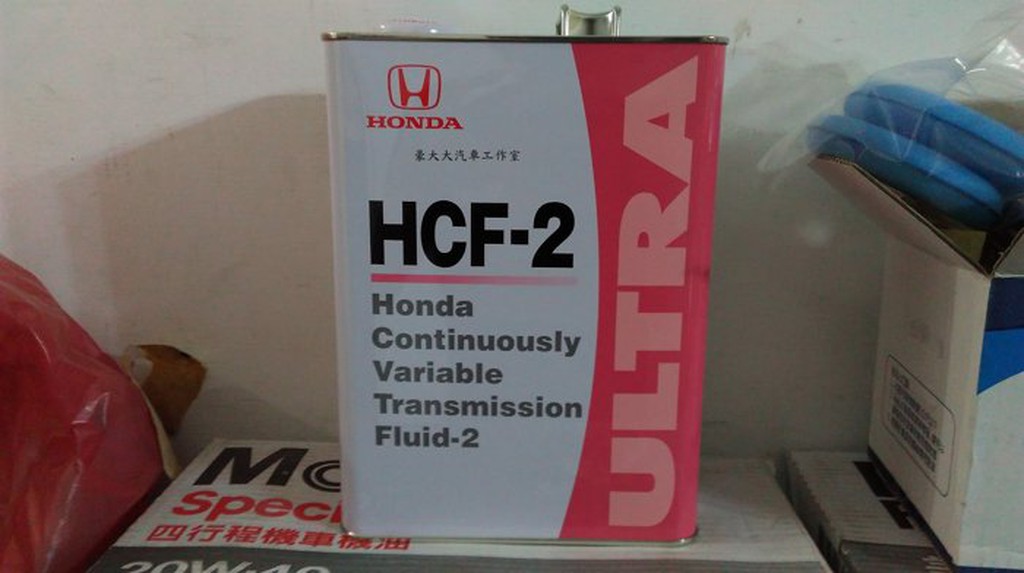 (豪大大汽車工作室)HONDA 本田 日本製 4L  CVT 無段自動變速箱油 HCF-2 ATF 另有機油 5w30