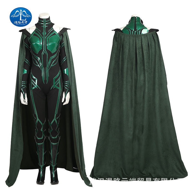 漫威cosplay 漫威反派雷神3海拉cos服死亡女神同款cosplay服裝衣服女 蝦皮購物