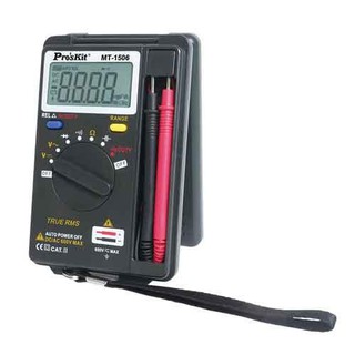 【Dr.Hardware】寶工Pro'sKit MT-1506 3-3/4 位元3999最大讀值口袋型真有效值自動電錶