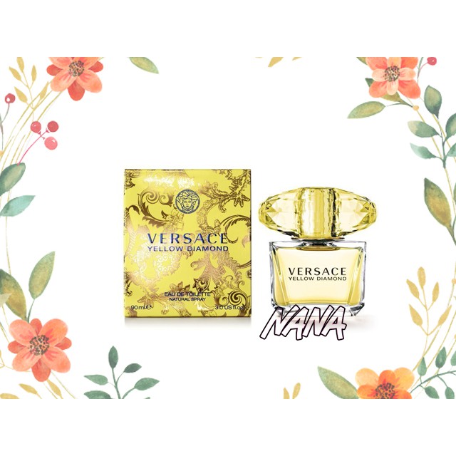 ◆NANA◆Versace Yellow Diamond 香愛黃鑽 女性淡香水 30 50 90ML