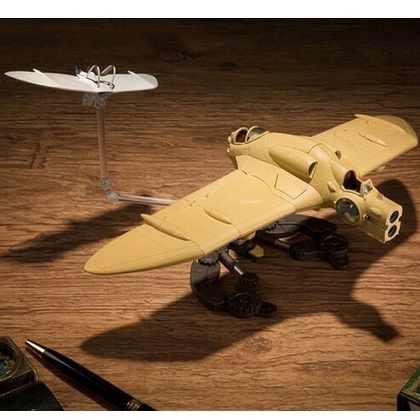 日本進口 宮崎駿 吉卜力 現貨 正版 娜烏西卡 風之谷 想造畫廊 砲艇 滑翔翼 Gallery 模型擺飾組 飛行器海鷗