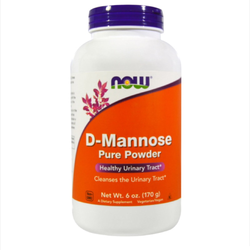 NOW food D-mannose 甘露糖 170g 或 240顆 超低價