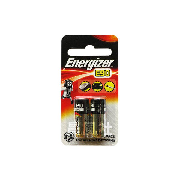 含稅【晨風社】勁量 Energizer 公司貨 5號 LR1 E90 N Size 鹼性 電池 (2入)