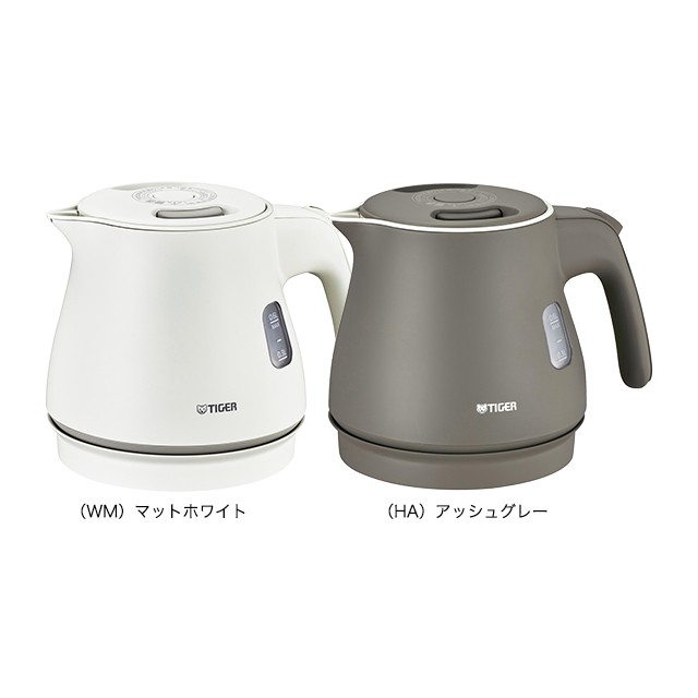 日本代購 Tiger 虎牌pcm A060 快煮壺電熱水壺二重構造輕量快速安全0 6l 兩色可選預購 蝦皮購物