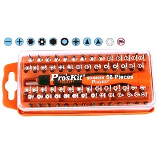 【3CTOWN】含稅附發票 ProsKit寶工 SD-9808N 防滑鉻鉬鋼伸縮精密起子組 57pcs