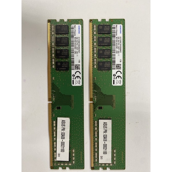 三星 Samsung DDR4 8G 1RX8 pc4-2400t-ua2-11