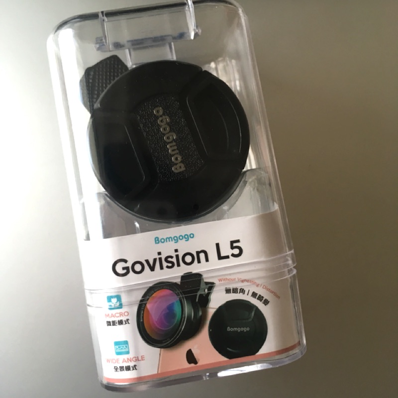 【Bomgogo】Govision L5 超廣角微距手機大鏡頭 mini 類單眼獨家設計 零畸變 52mm